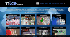 Desktop Screenshot of nice-projects.com