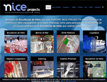 Tablet Screenshot of nice-projects.com